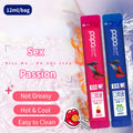 6Pcs Oral Sex Water Liquid Edible Lubricant Strawberry Peach Flavor Ice Fire Lubricants Sex Toys for Women Men Couples Sexshop