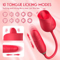 Rose Toy for Woman,Vibrator and Adult Sex Toys with 10 Vibrating Stimulator for Women Couples -