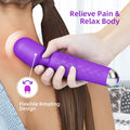 Wand Massager Vibrator with 8 Speeds 20 Vibration Modes, Personal Massager Adult Sex Toys for Women-Purple