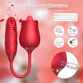 Rose Toy for Woman,Vibrator and Adult Sex Toys with 10 Vibrating Stimulator for Women Couples -