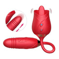 Rose Toy for Woman,Vibrator and Adult Sex Toys with 10 Vibrating Stimulator for Women Couples -